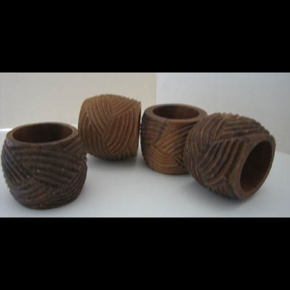 Napkin rings set